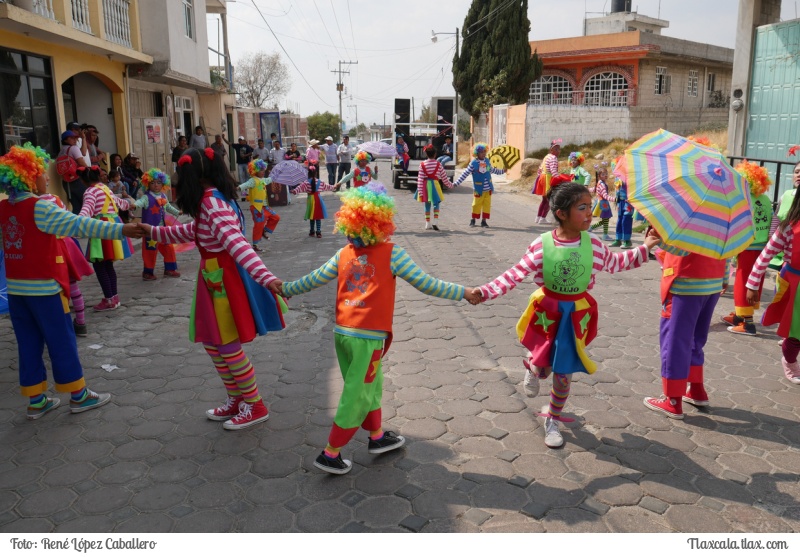 Camada payasitos de Tetlanohcan - 25 de febrero 2018 - Foto