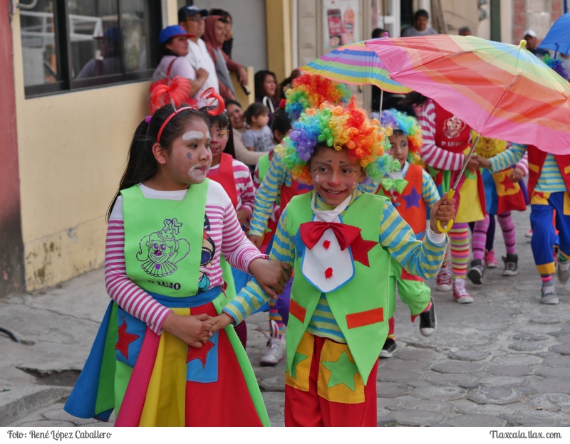 Camada payasitos de Tetlanohcan - 25 de febrero 2018 - Foto