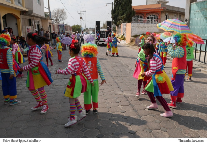 Camada payasitos de Tetlanohcan - 25 de febrero 2018 - Foto