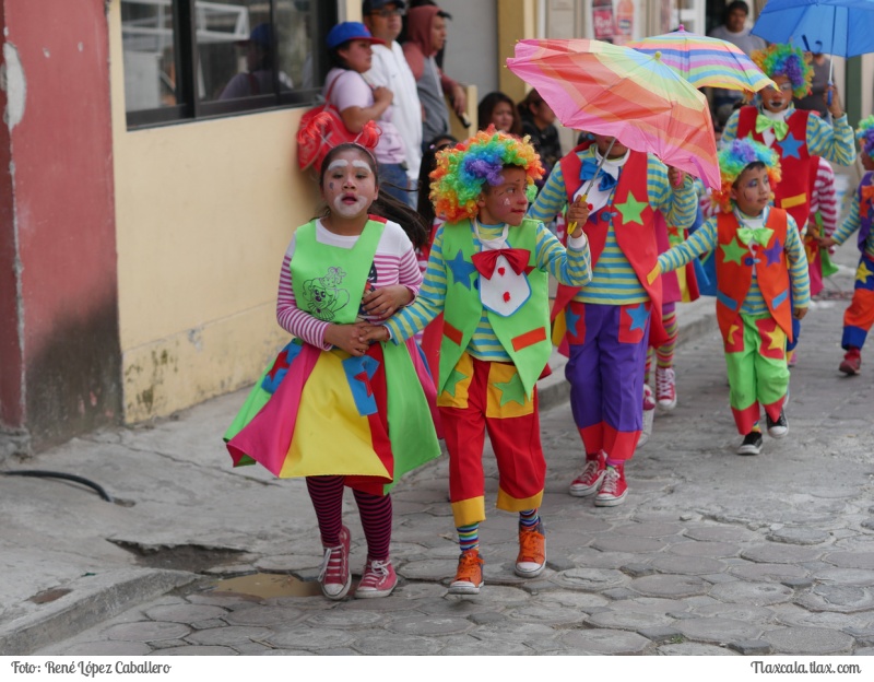 Camada payasitos de Tetlanohcan - 25 de febrero 2018 - Foto