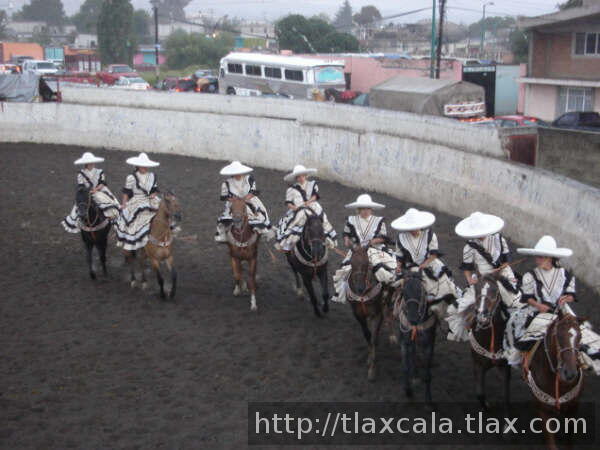 Feria de escaramuzas Tlaxco 2007 - Foto