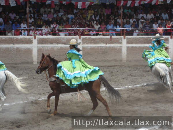Feria de escaramuzas Tlaxco 2007 - Foto