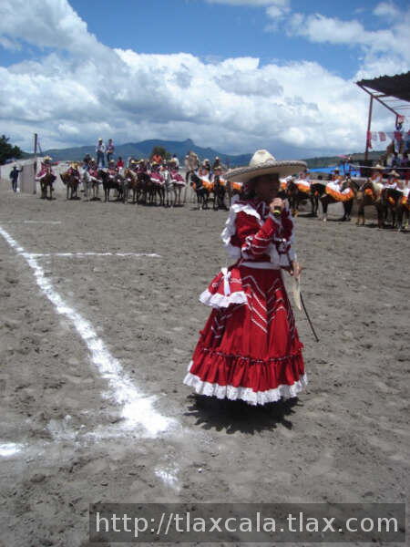 Feria de escaramuzas Tlaxco 2007 - Foto