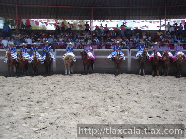 Feria de escaramuzas Tlaxco 2007 - Foto