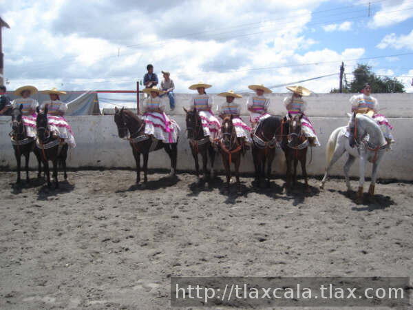 Feria de escaramuzas Tlaxco 2007 - Foto