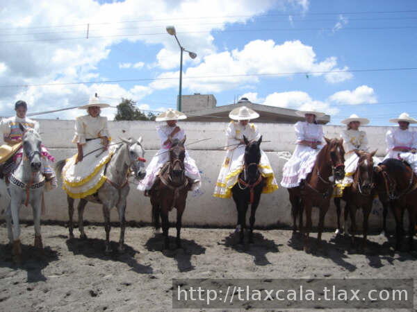 Feria de escaramuzas Tlaxco 2007 - Foto