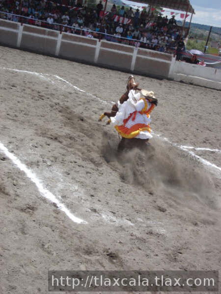 Feria de escaramuzas Tlaxco 2007 - Foto