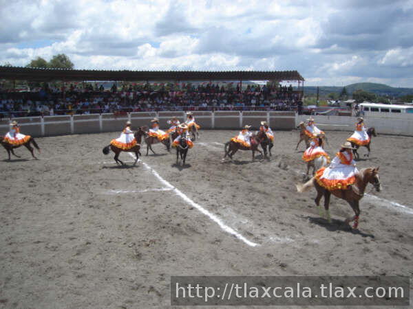 Feria de escaramuzas Tlaxco 2007 - Foto