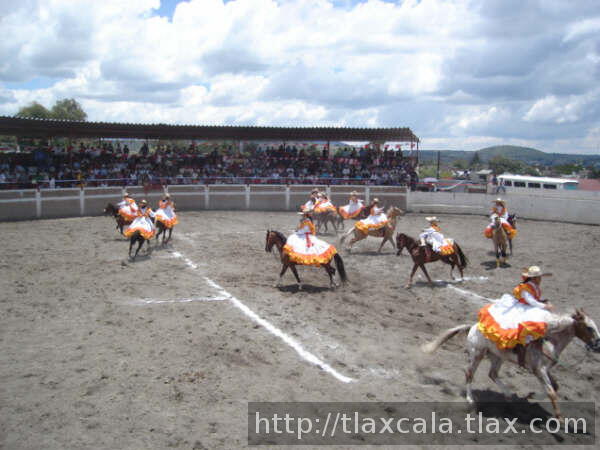 Feria de escaramuzas Tlaxco 2007 - Foto