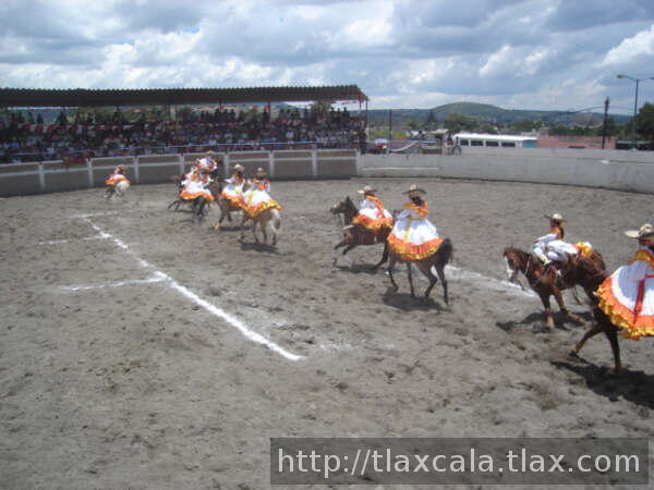Feria de escaramuzas Tlaxco 2007 - Foto