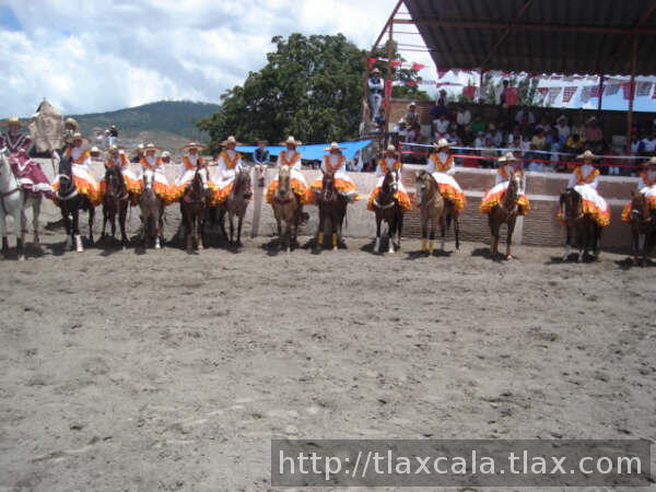 Feria de escaramuzas Tlaxco 2007 - Foto