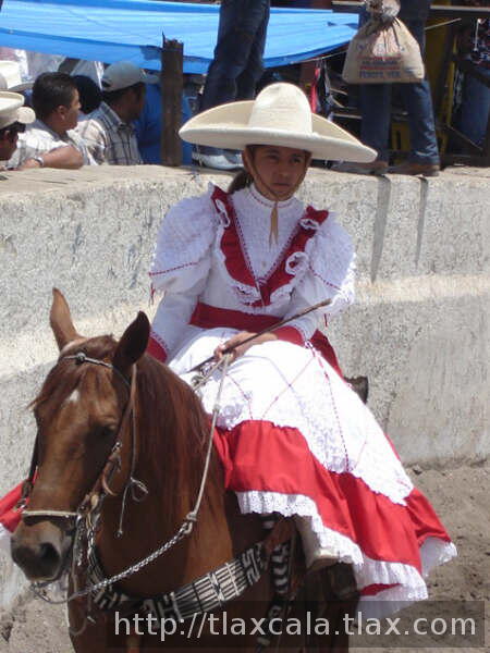 Feria de escaramuzas Tlaxco 2007 - Foto
