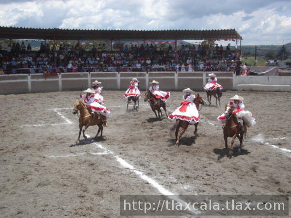 Feria de escaramuzas Tlaxco 2007 - Foto