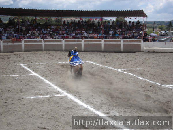 Feria de escaramuzas Tlaxco 2007 - Foto