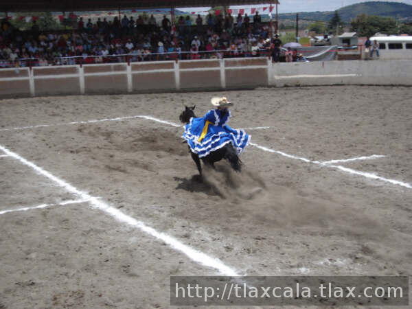 Feria de escaramuzas Tlaxco 2007 - Foto