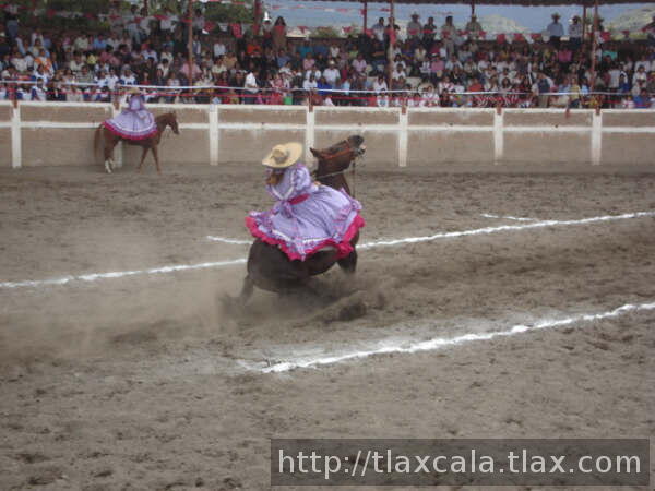 Feria de escaramuzas Tlaxco 2007 - Foto