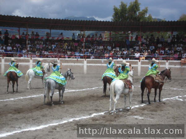 Feria de escaramuzas Tlaxco 2007 - Foto