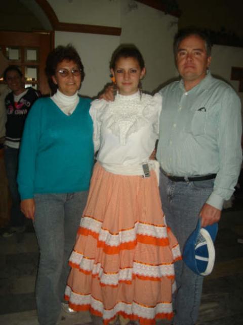 Jennifer y sus padres