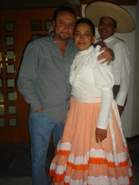 El aventado y Adelita Meneses
