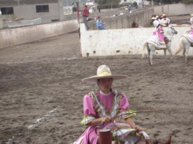 Charreada Feria Tlaxco 2007 - Foto