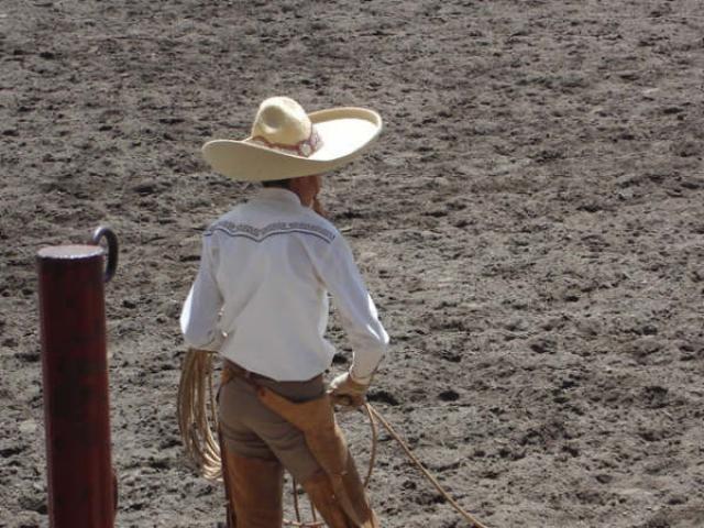 Charreada Feria Tlaxco 2007 - Foto