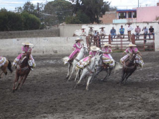 Charreada Feria Tlaxco 2007 - Foto