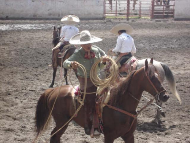 Charreada Feria Tlaxco 2007 - Foto