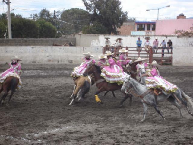 Charreada Feria Tlaxco 2007 - Foto