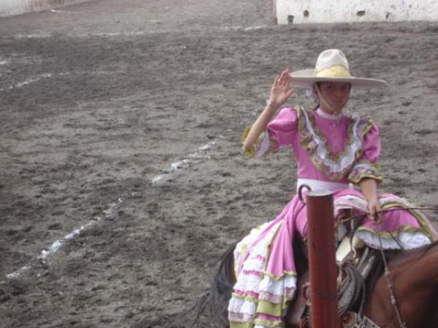 Charreada Feria Tlaxco 2007 - Foto