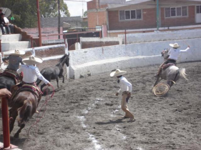 Charreada Feria Tlaxco 2007 - Foto