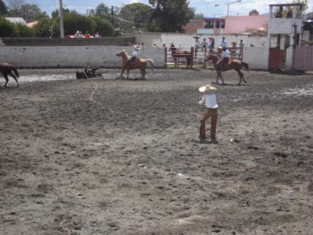 Charreada Feria Tlaxco 2007 - Foto