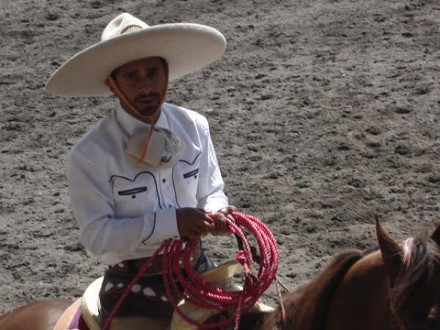 Charreada Feria Tlaxco 2007 - Foto