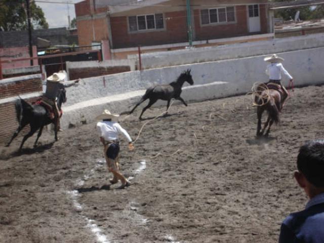 Charreada Feria Tlaxco 2007 - Foto