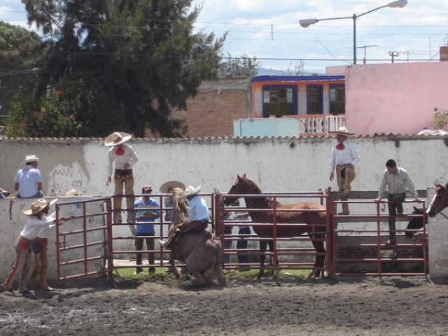 Charreada Feria Tlaxco 2007 - Foto