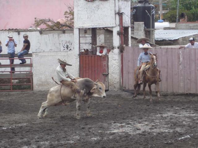 Charreada Feria Tlaxco 2007 - Foto