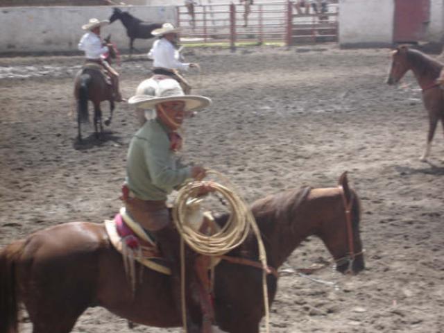 Charreada Feria Tlaxco 2007 - Foto