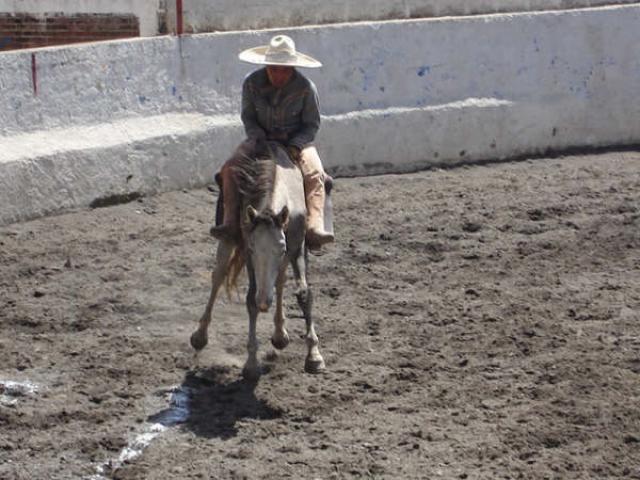 Charreada Feria Tlaxco 2007 - Foto