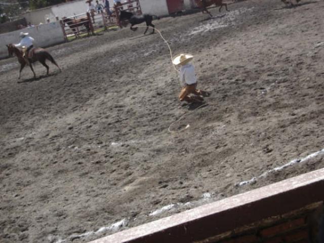 Charreada Feria Tlaxco 2007 - Foto