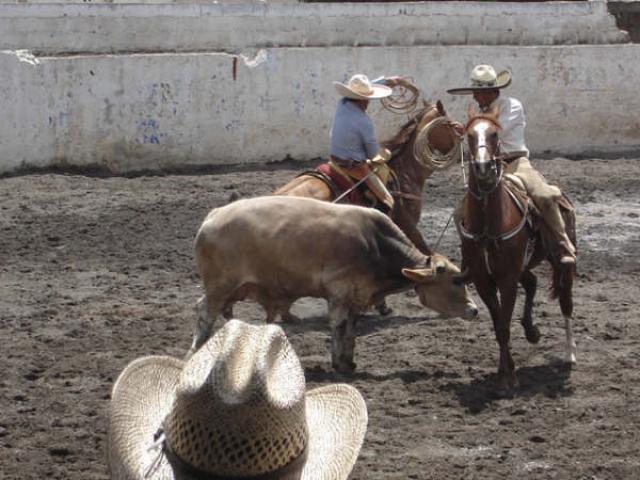 Charreada Feria Tlaxco 2007 - Foto