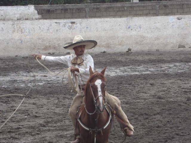 Charreada Feria Tlaxco 2007 - Foto