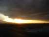 Hermoso atardecer en huamantal depues de la charreada