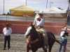 Jose Reyes girando su cuaco por el Relicario
