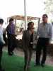 La gobernadora de Zacatecas Amalia Garcia pasando a visitar la tumba del homenajeado