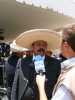 Atento con los medios Javier Basurto