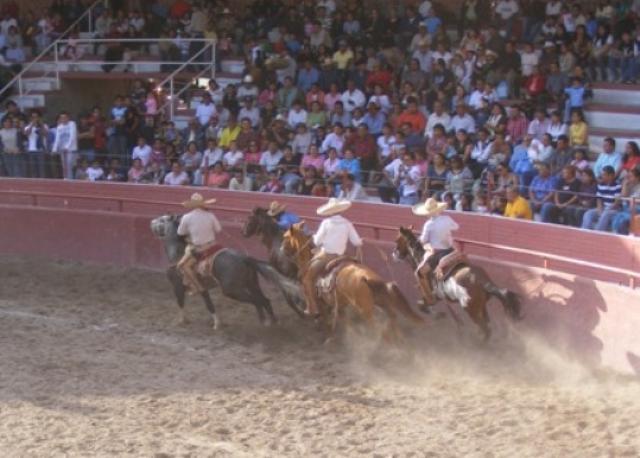 Charreada en la Feria Tlaxcala 2008 - Foto