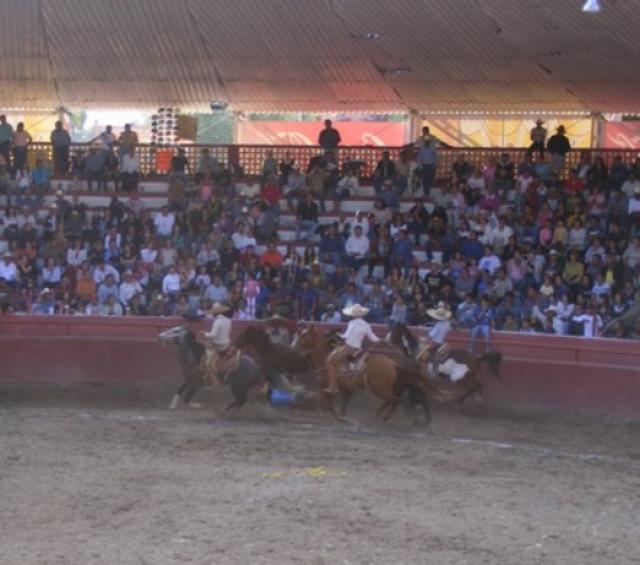 Charreada en la Feria Tlaxcala 2008 - Foto