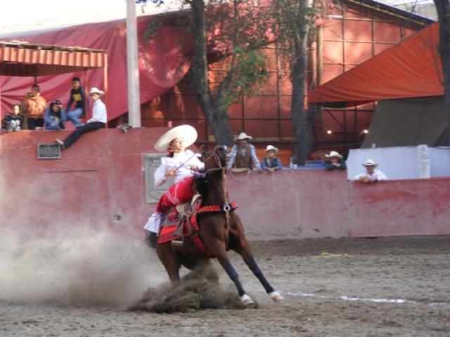 Charreada en la Feria Tlaxcala 2008 - Foto