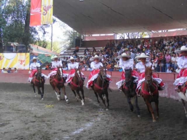 Charreada en la Feria Tlaxcala 2008 - Foto