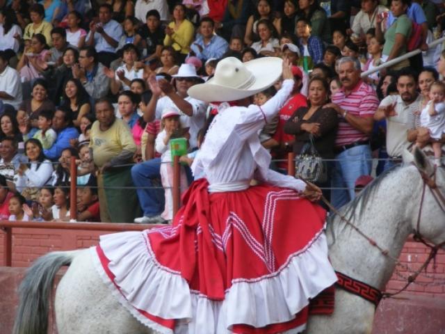 Charreada en la Feria Tlaxcala 2008 - Foto