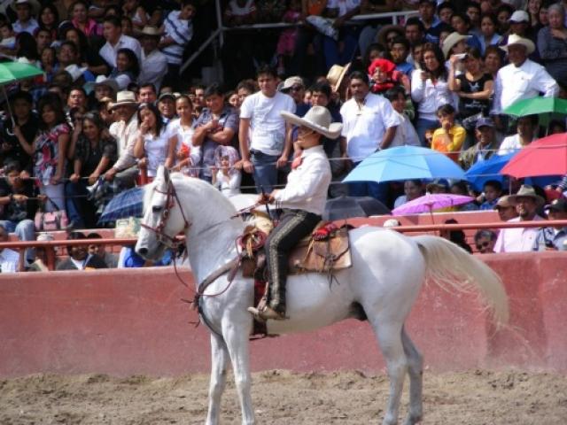 Charreada en la Feria Tlaxcala 2008 - Foto